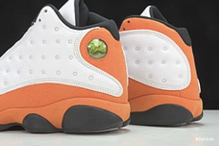 STARFISH 414571-108 JORDAN AIR WHITE 13 RETRO BLACK 1112